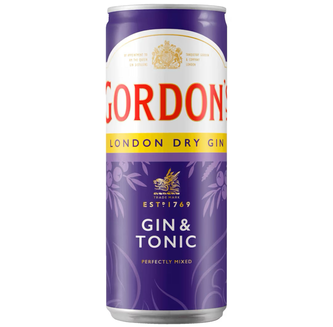 Gordon's London Dry Gin & Tonic Dose 0,33l