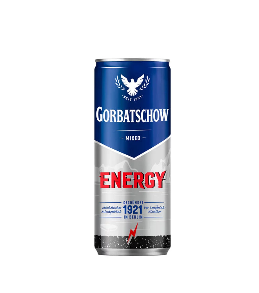 Gorbatschow Mixed Energy 10,0% Vol., 0,33l Dose
