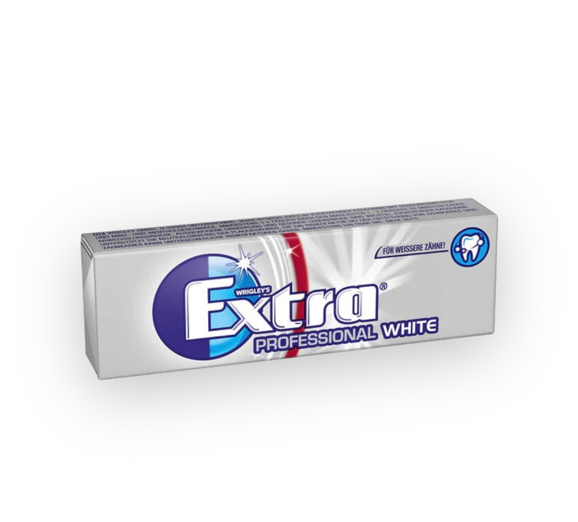 EXTRA Professional Kaugummi white, weiße Zähne, 10 St