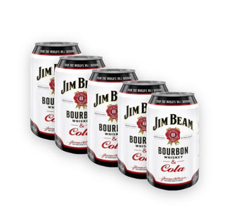 Jim Beam + Cola 5x 0.33l