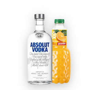 Absolut Vodka 0,7l + Osaft 1l