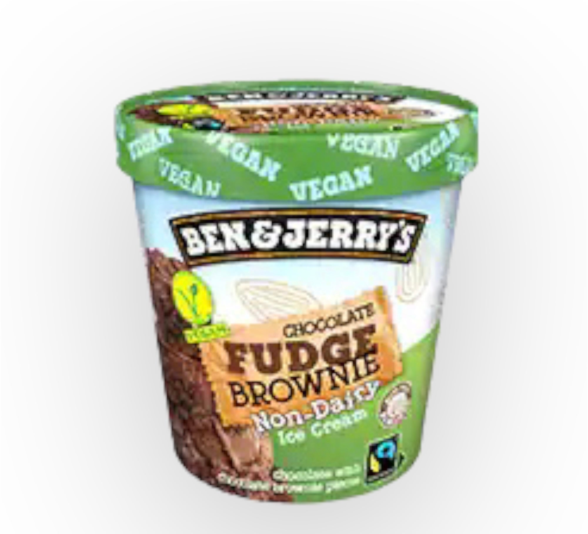 Ben & Jerry's Chocolate Fudge Brownie Vegan Eis 465ml
