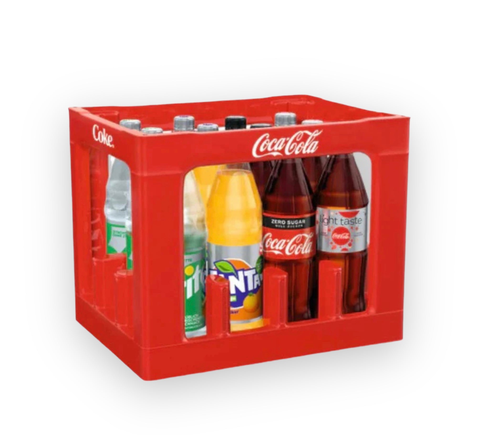 Cola, Sprite, Coca Cola Zero 12 x 1l