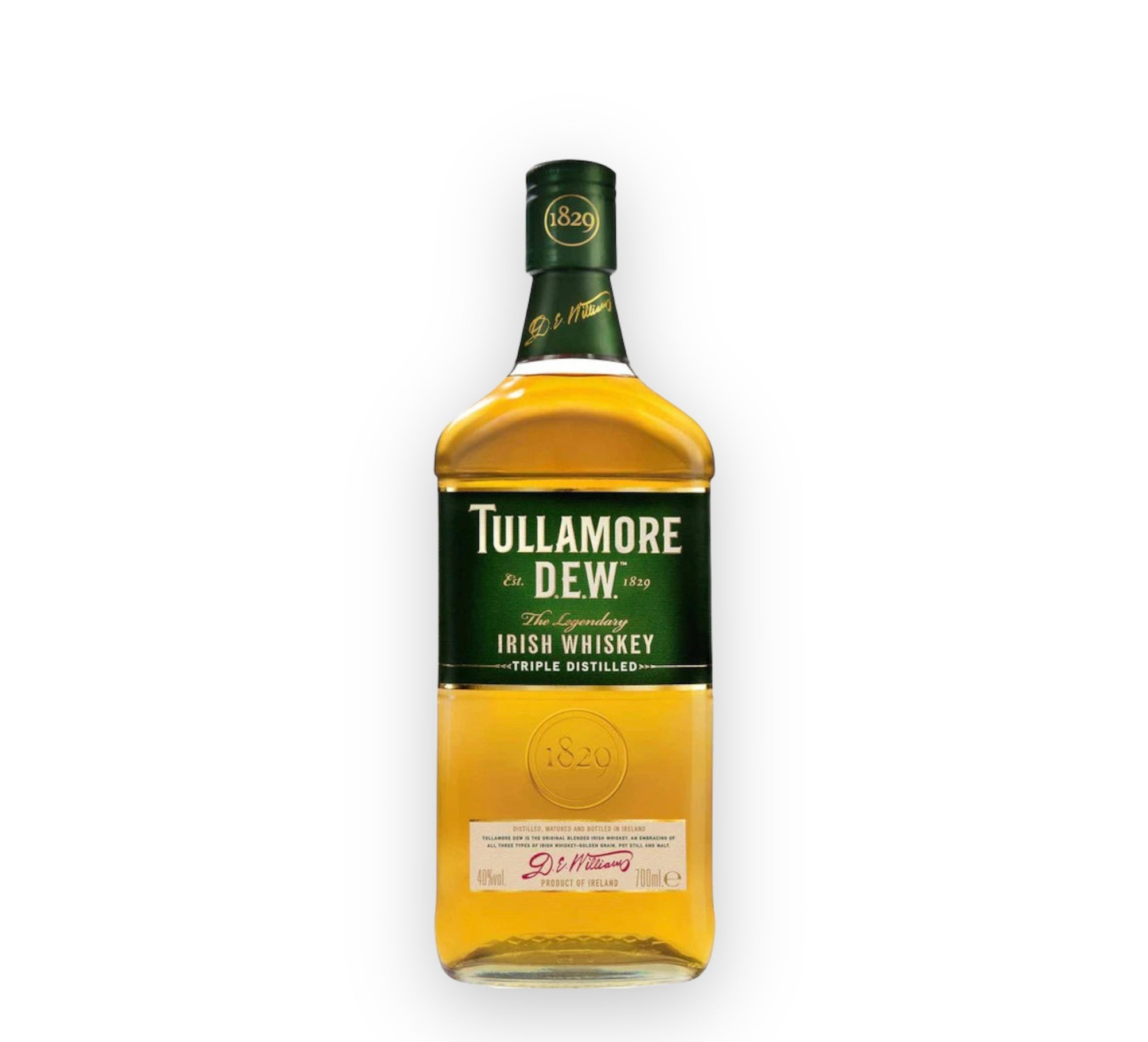 Tullamore DEW Triple Distilled Blended Irish Whiskey 0.7l