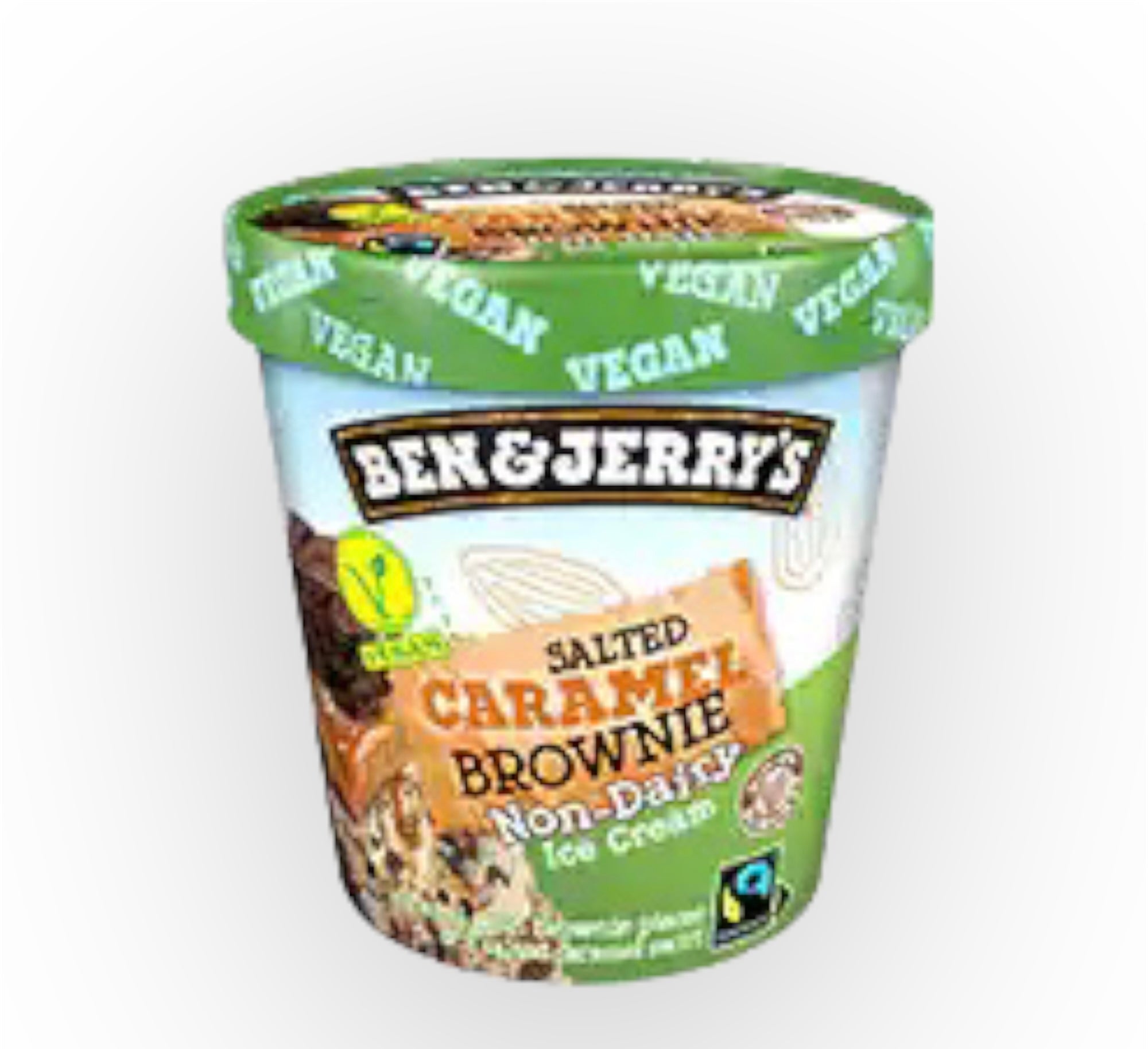 BEN & JERRY'S Salted Caramel Brownie Non-Dairy Ice Cream Eis 465ml